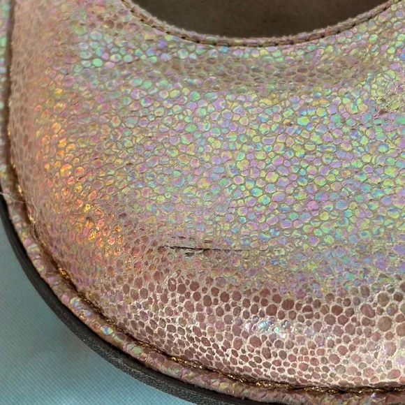 Alegria Paloma Mary Jane’s Pink Iridescent sz 39 - Picture 4 of 8